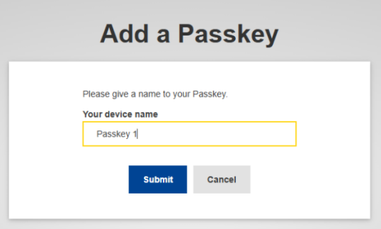 device name
