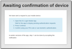 Awaiting confirmation