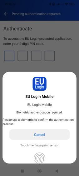 Biometric recognition