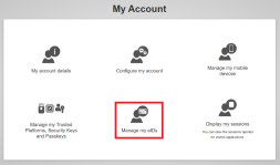 My account copy