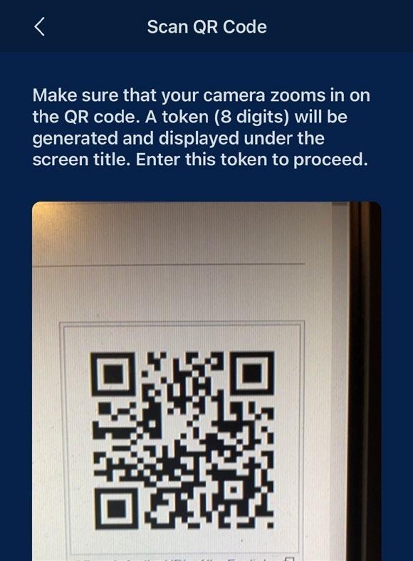 EU Login mobile app - Scan QR code